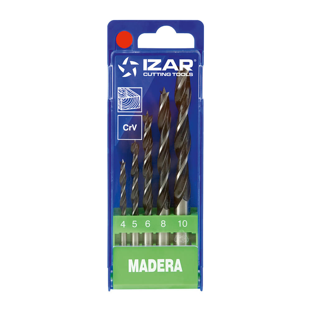 Holzbohrersatz mit Zentrierspitze 5-teilig