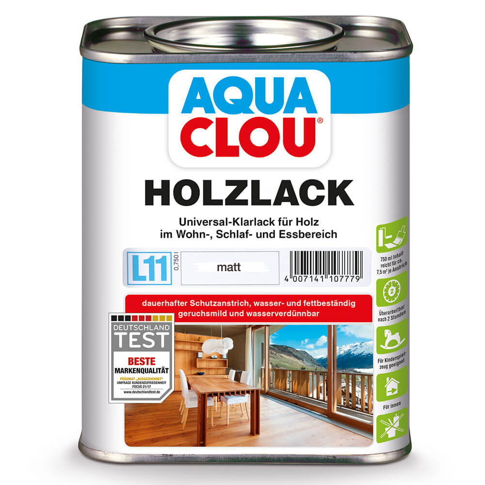 Clou L11 Aqua Holzlack