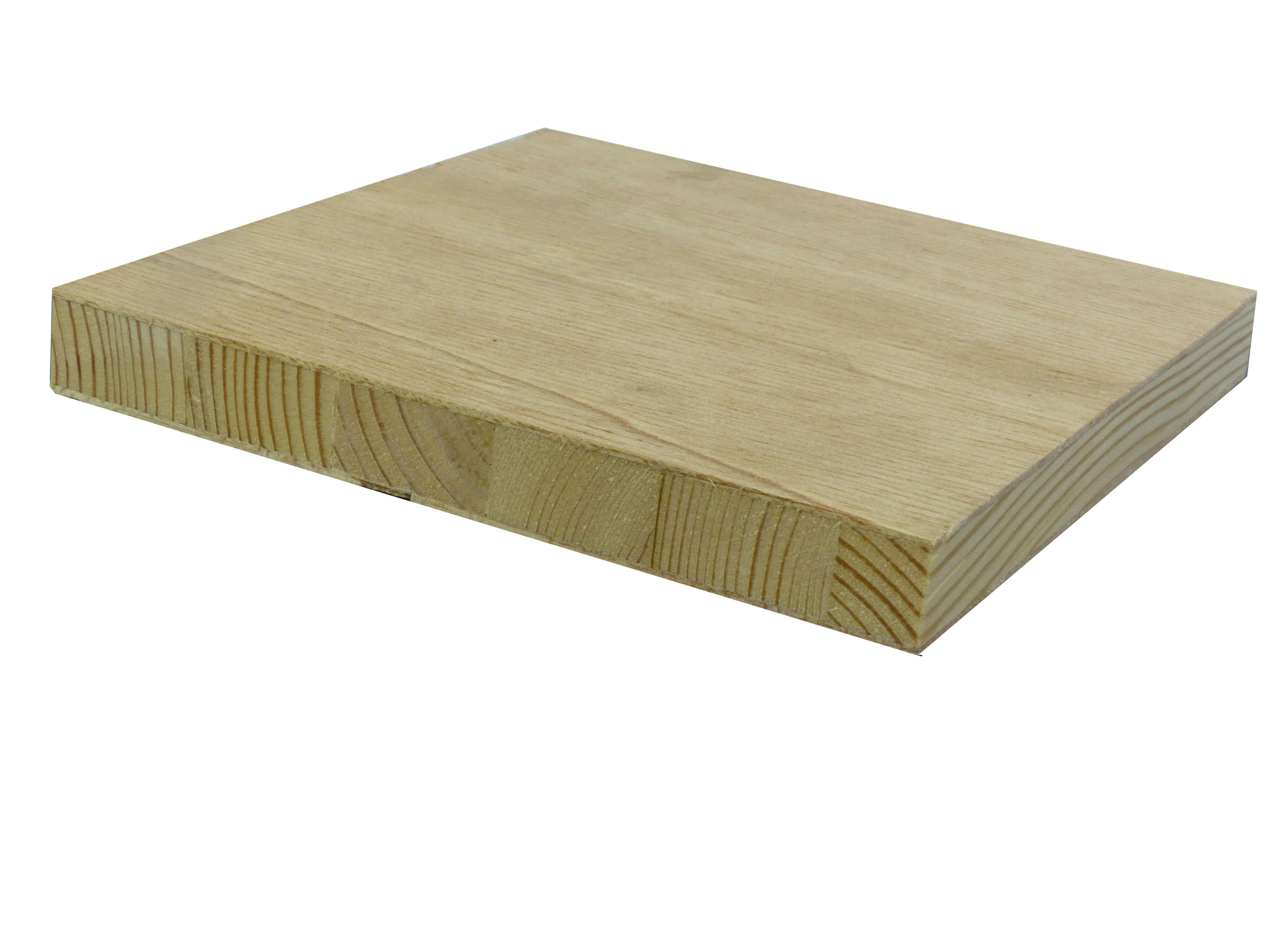 Tischlerplatte, Gabun, Stäbchen, 3-fach