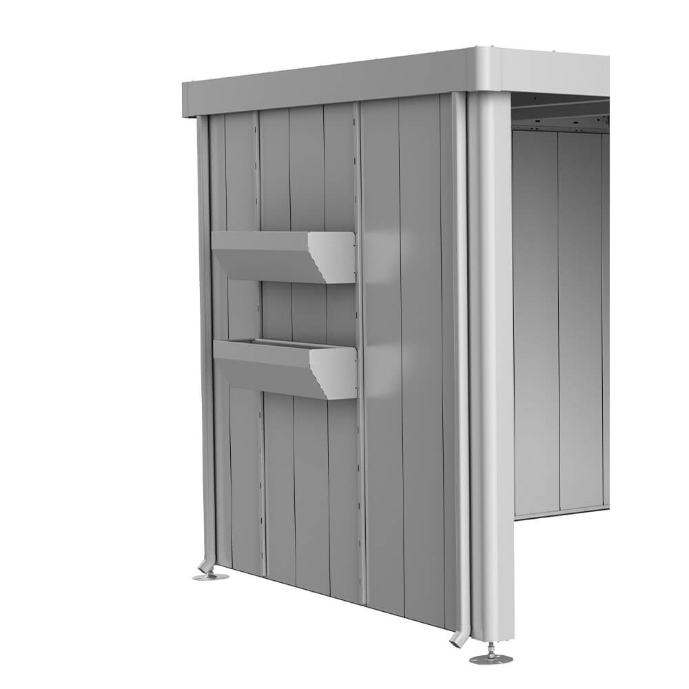 FloraBoard zu Seitendach Gerätehaus Neo