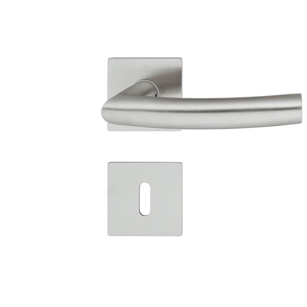 Drücker Trondheim Flach-Eckig-Rosette