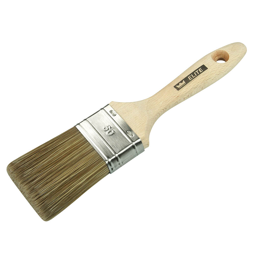 Lack-Flachpinsel Elite Naturborstenmischung