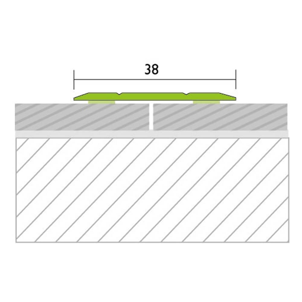 Protrans Übergangsprofil selbstklebend 38 mm