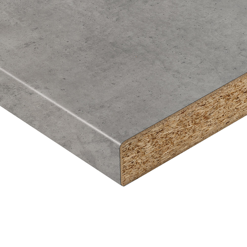 Egger-Arbeitsplatte F186 ST9 Chicago Concrete hellgrau