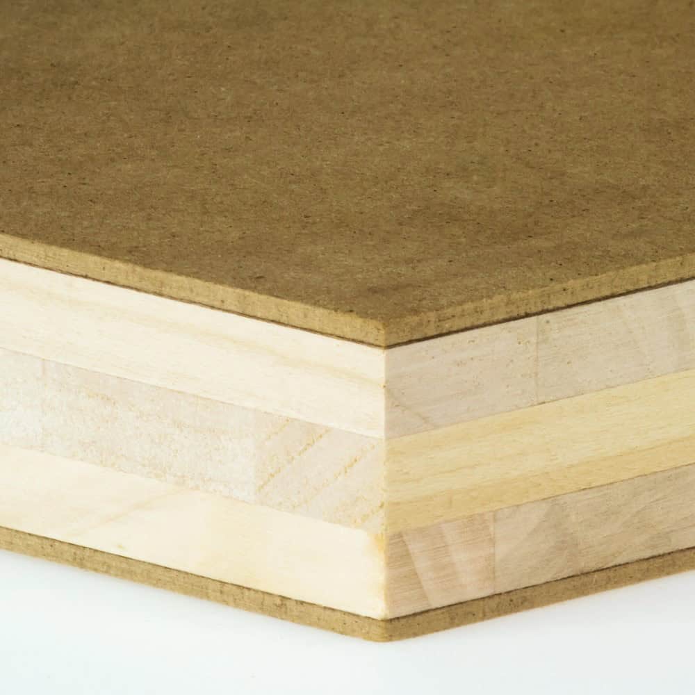 Holzplatte, MDF, Sperrholz, Parkettdicke, blockstab