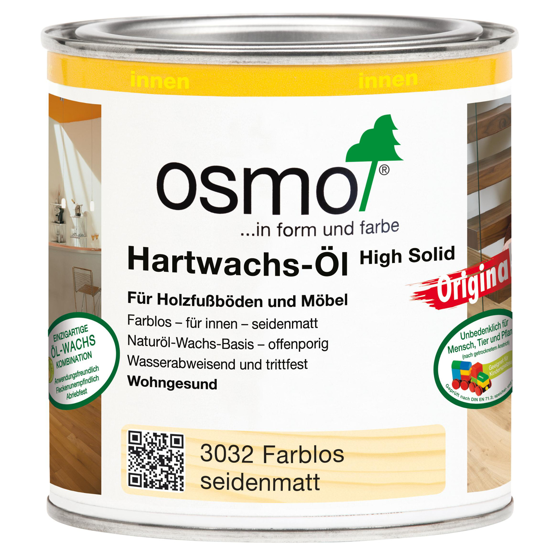 OSMO Hartwachsöl farblos