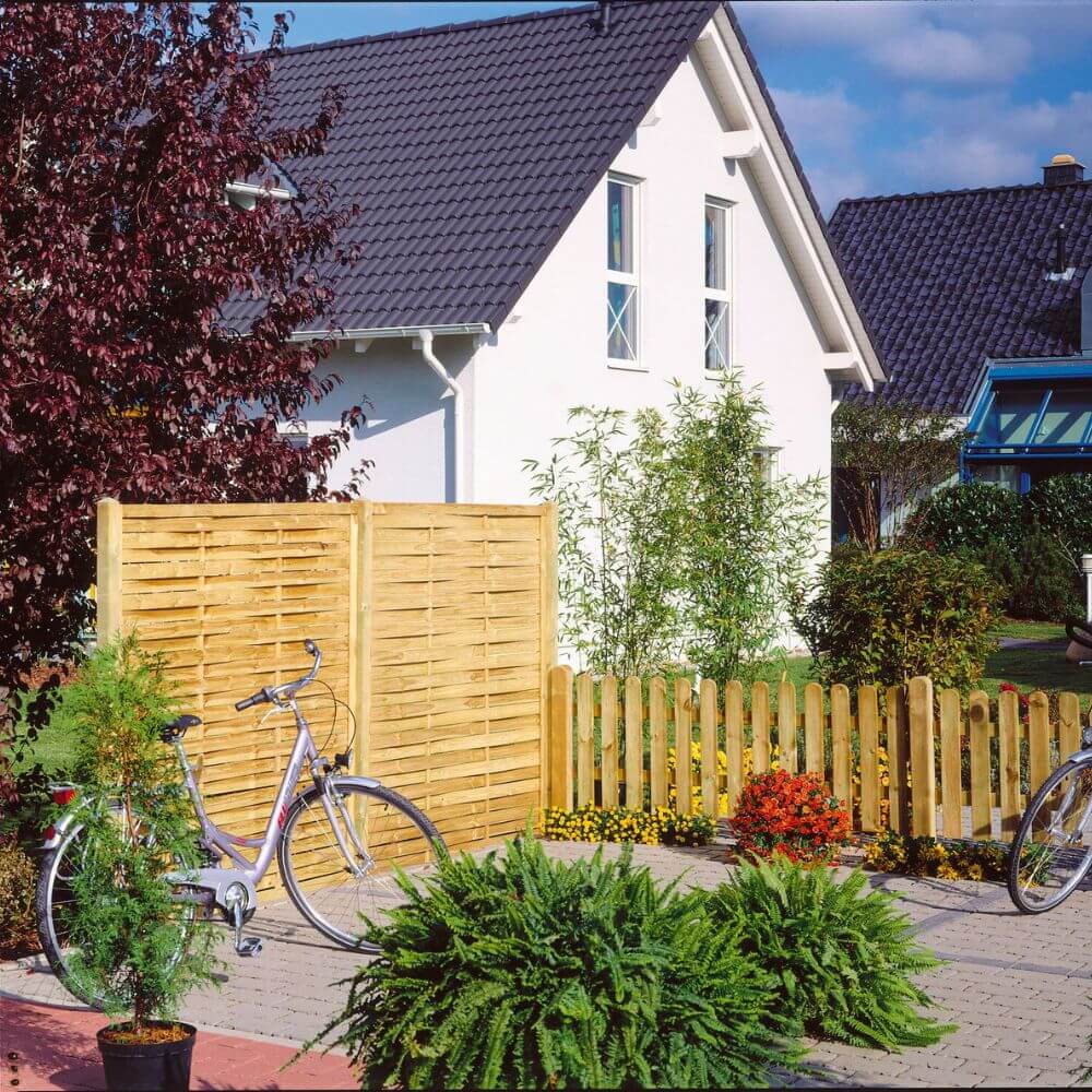 Lamellenzaun leicht KDI