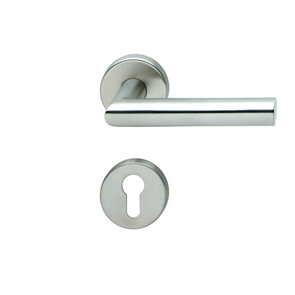 Drücker Amsterdam Rund-Rosette FS