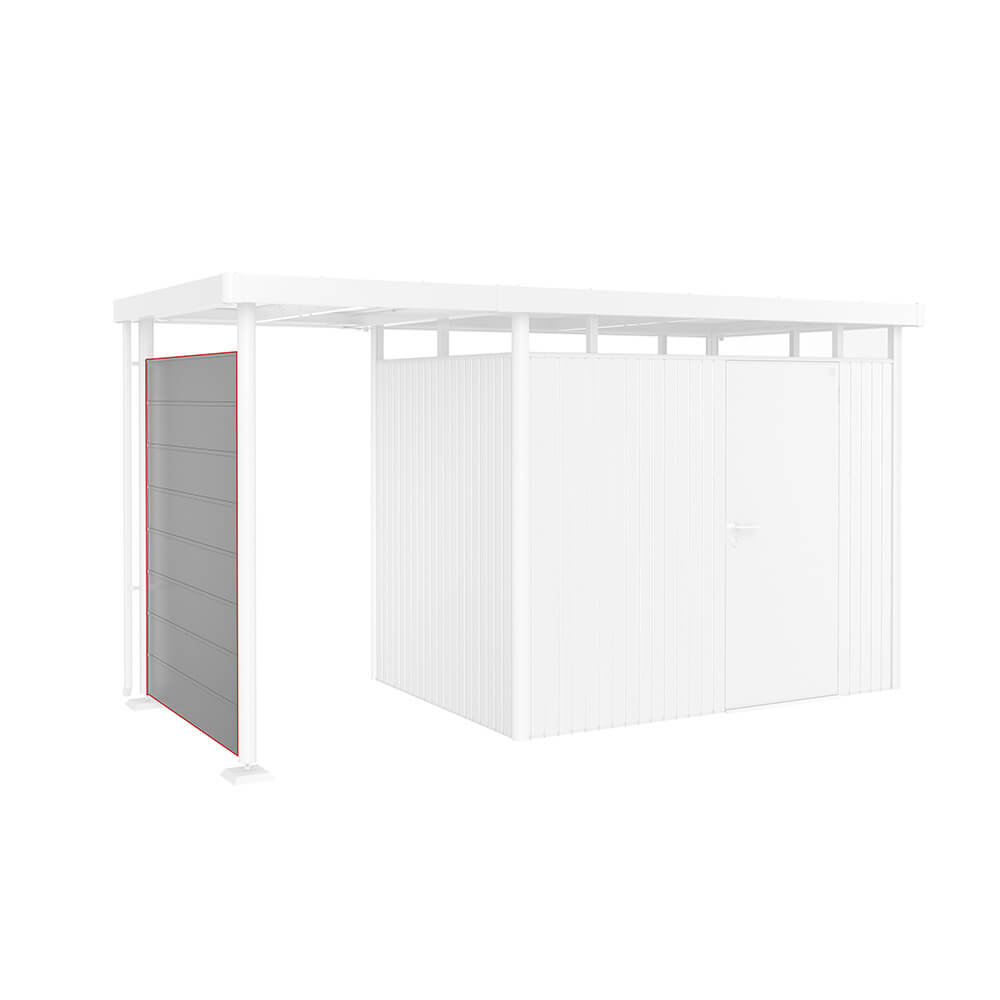 Seitenwand für Seitendach zu Gerätehaus HighLine