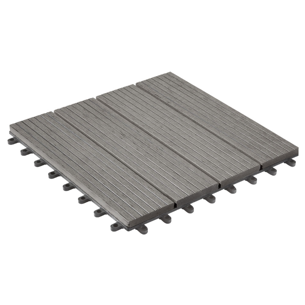 WPC Fliese anthrazit