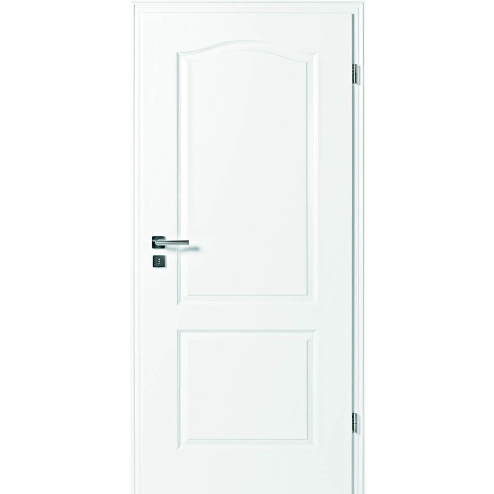 Türblatt Skagen Weißlack 9010, Mod. Z-B, Höhe 198,5 cm