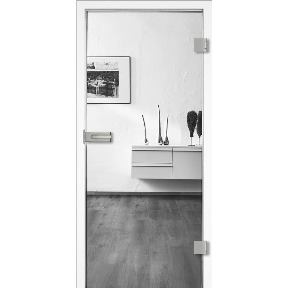 Ganzglas-Drehtür Studio/Office, Klarglas