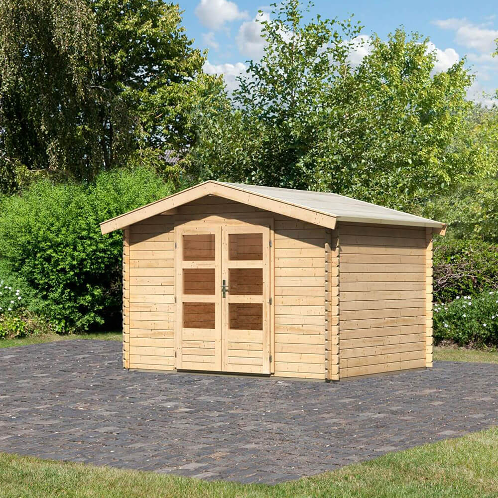 Blockbohlenhaus Hunte 3 