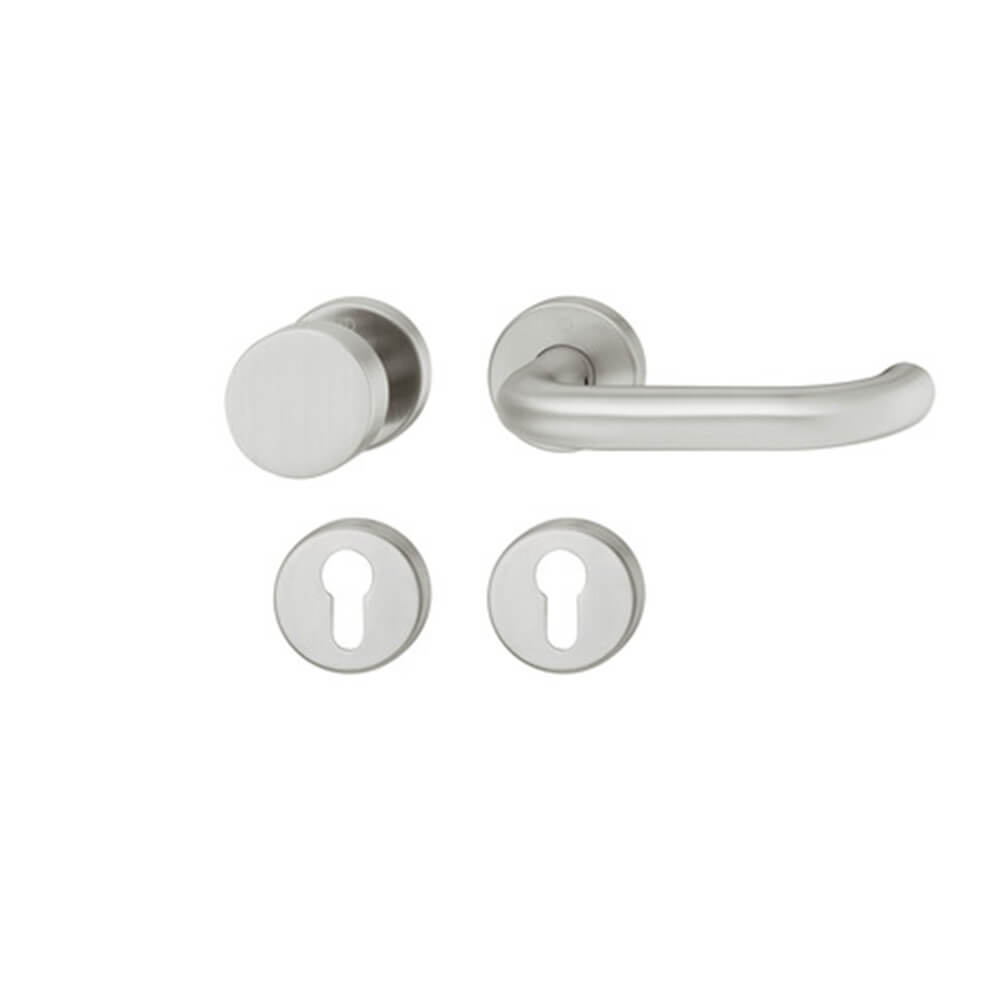 Drücker Paris Rund-Rosette FS Wechselgarnitur