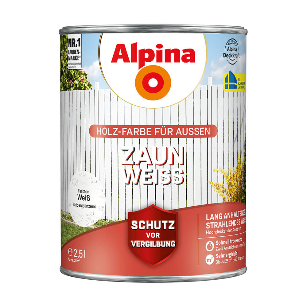 Alpina Zaunweiß