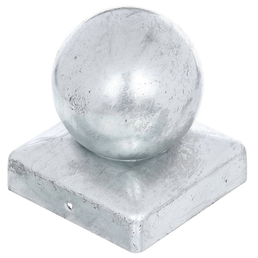 Metall-Pfostenkappe Kugel