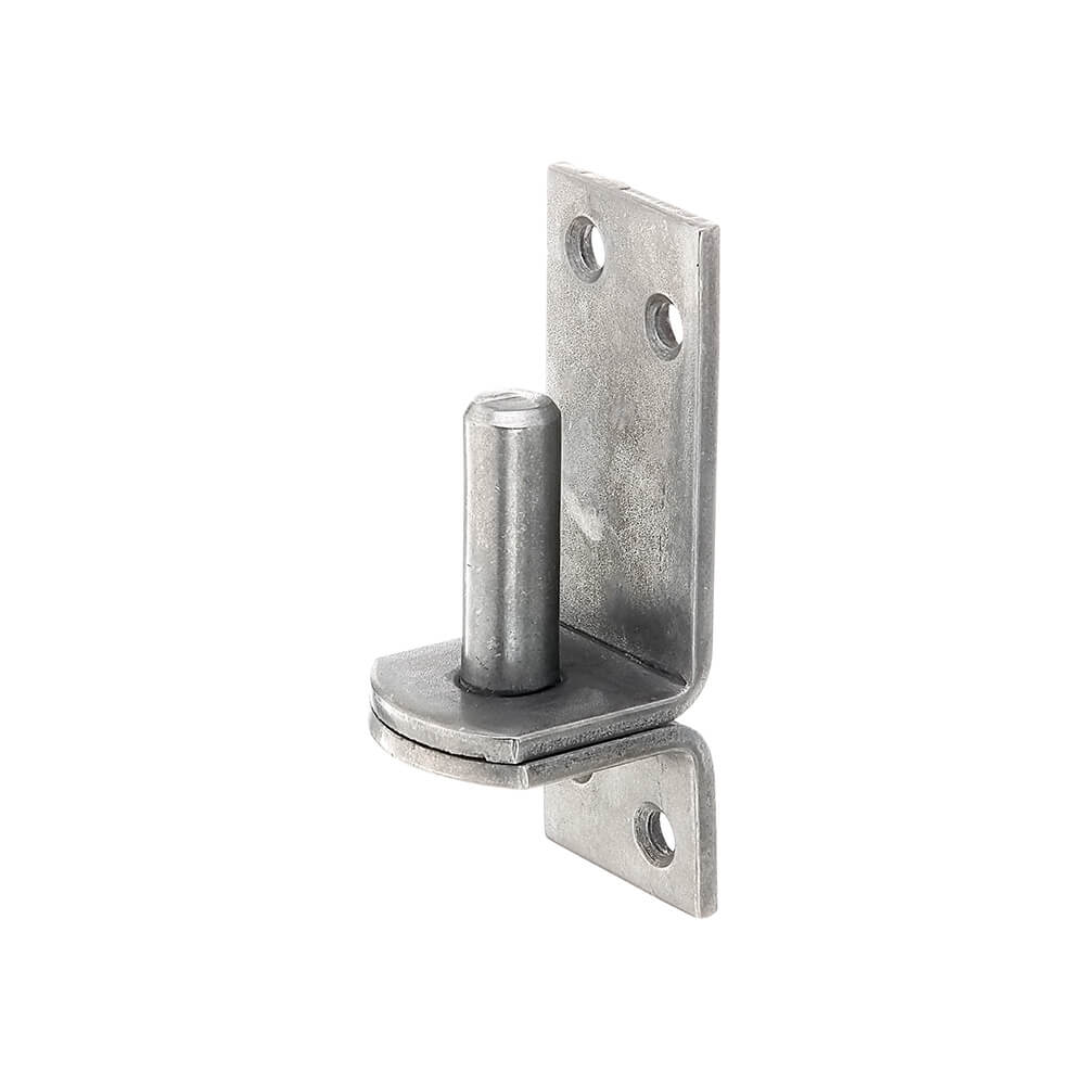 Haken auf Platte Edelstahl