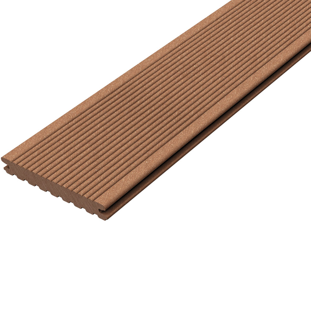 Brette-Kante, Holzwerkstoff, Braun, Holzoptik, Nutmuster