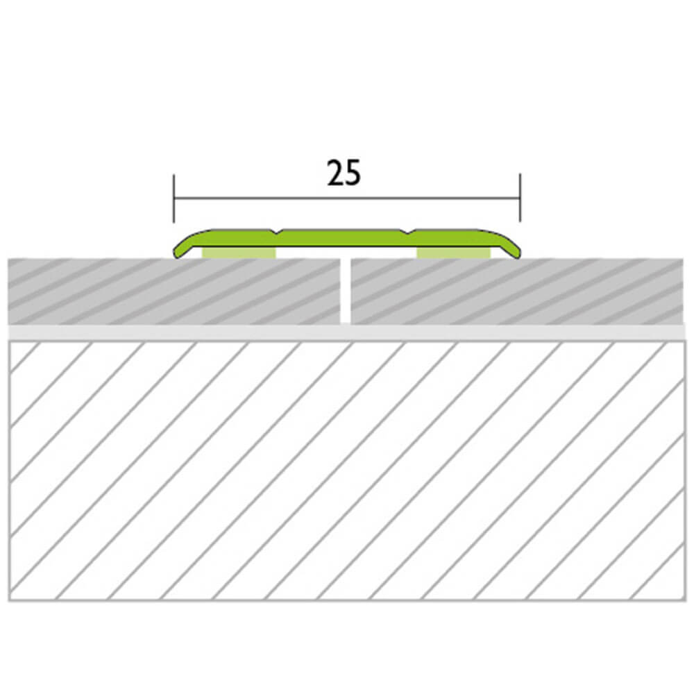 Protrans Übergangsprofil selbstklebend 25 mm