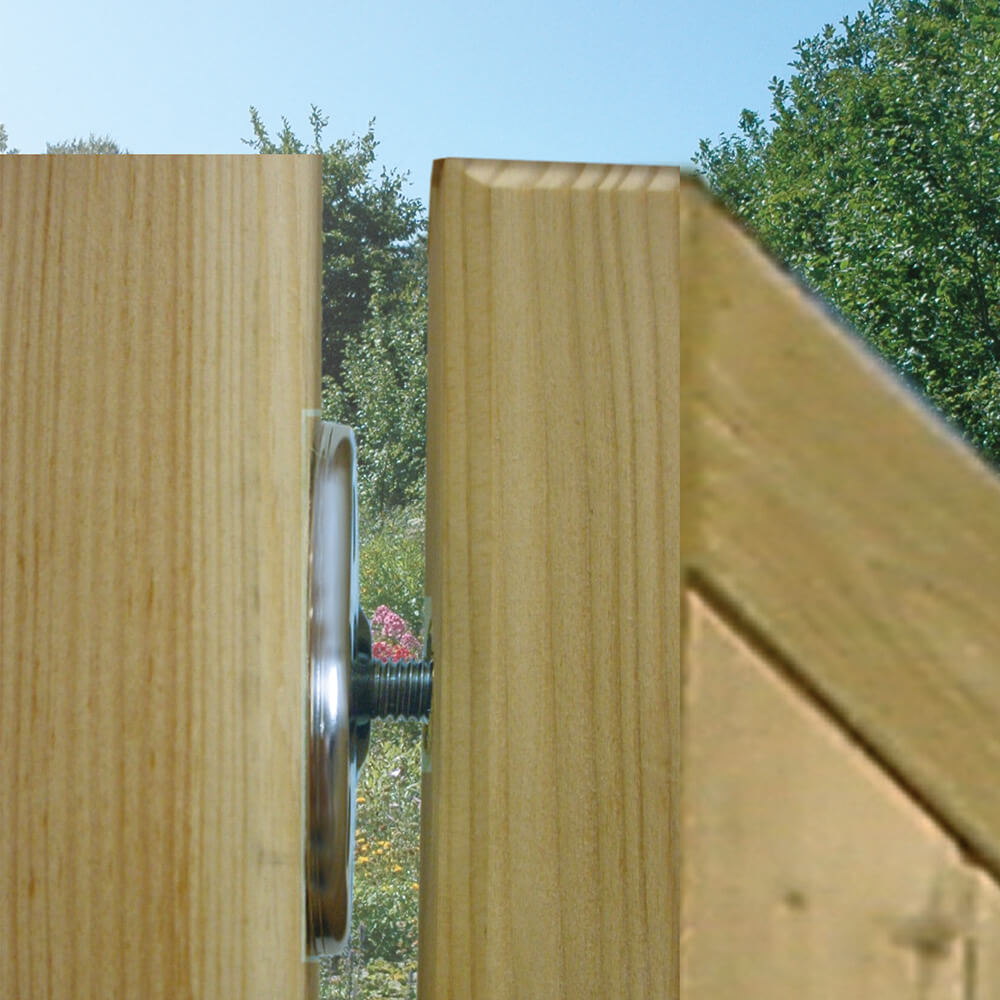 Fix Zaunhalter Edelstahl