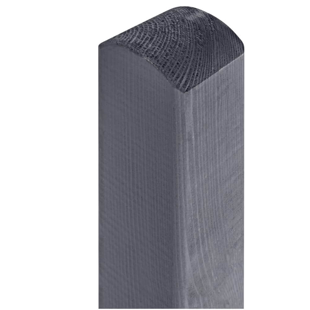 Posten Malik, dunkelgrau lasiert