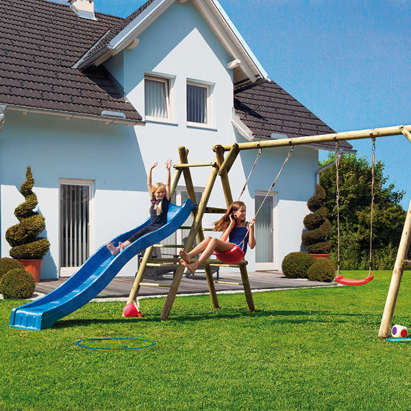 Kinderspielanlage Arno10er Rundholz