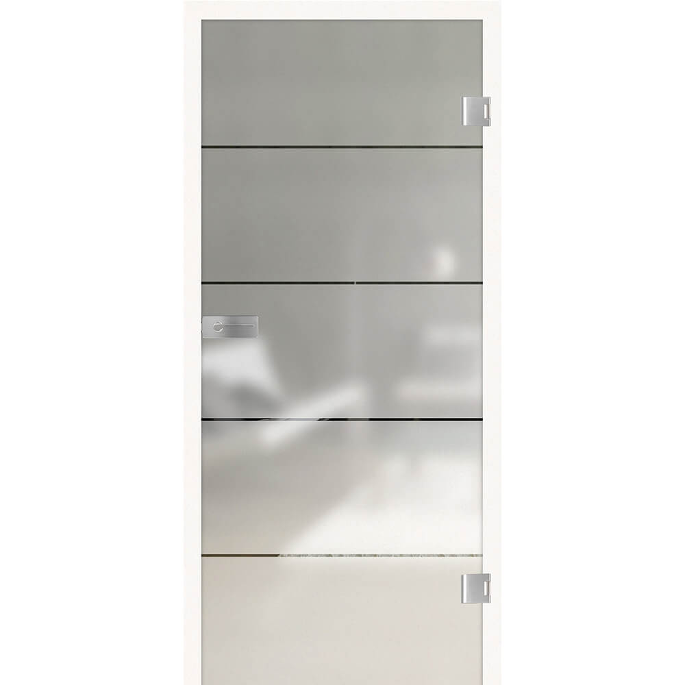 Ganzglas-Drehtür Studio/Office, Lines Four