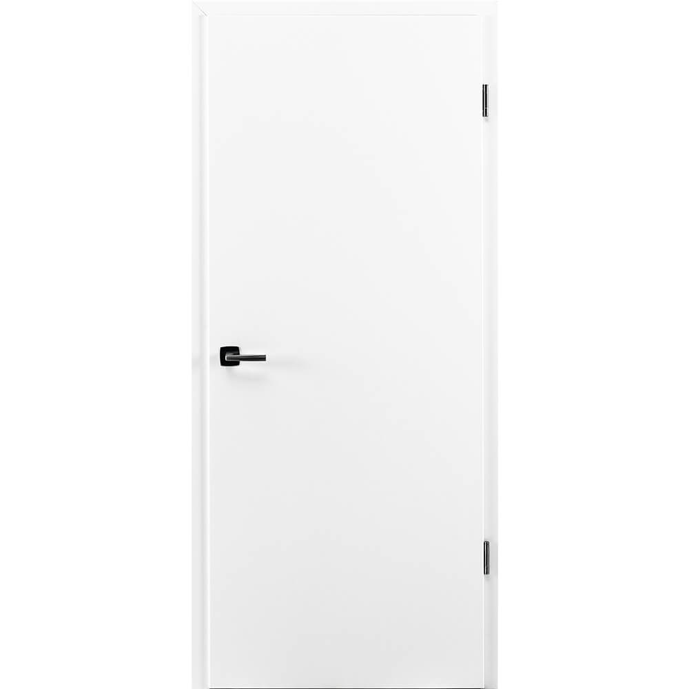 Türblatt Weißlack 9016, Softkante, Höhe 198,5 cm